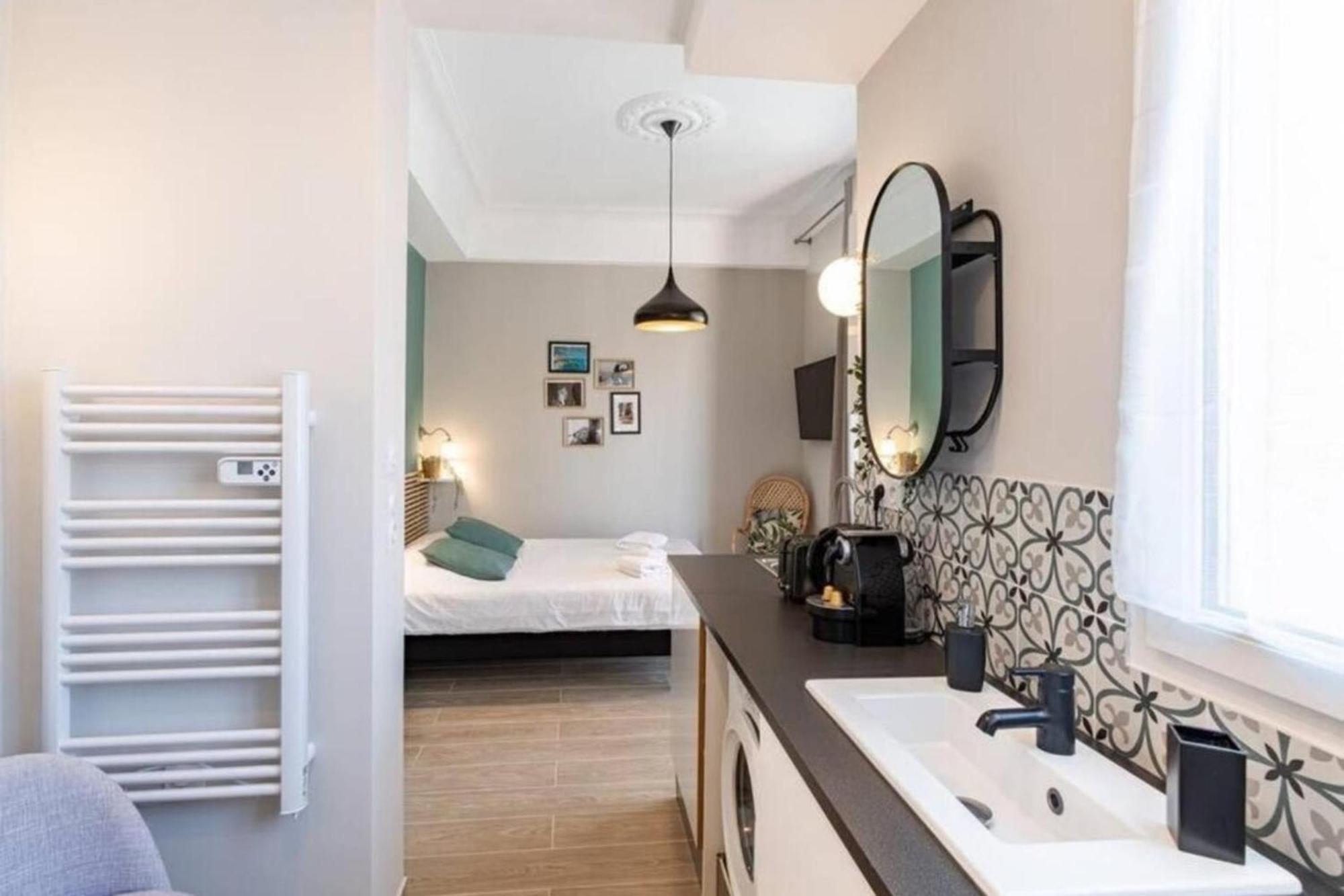 Lamartine - Studio W Terrace And Ac Very Central Nice Exterior photo